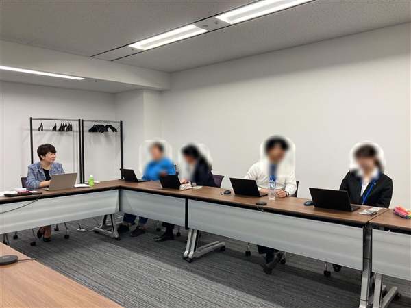 新入社員研修の様子